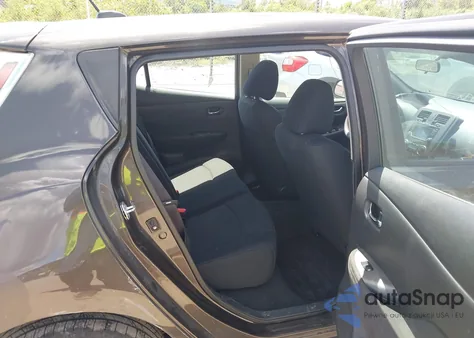 2016 Nissan Leaf S из США, поврежденный, VIN 1N4AZ0CP1GC301345